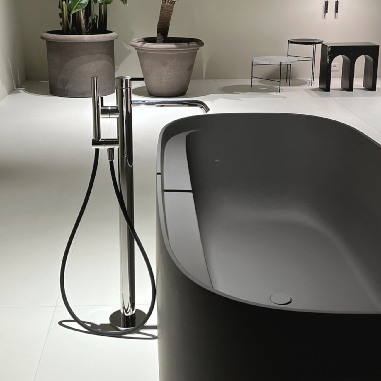 Essentia Floor-Mounted Bathtub Mixer Antoniolupi