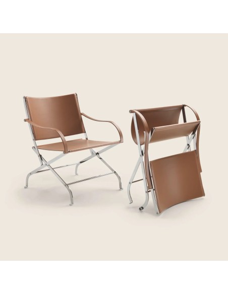 Carlotta Folding Armchair Flexform - Undomus