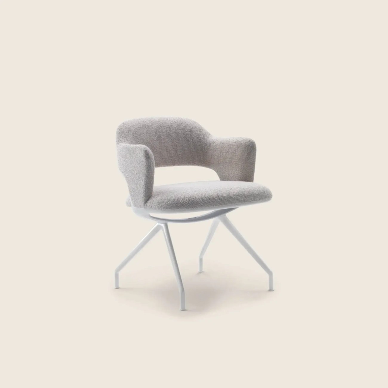 Alma Armchair with Aluminium Base Flexform