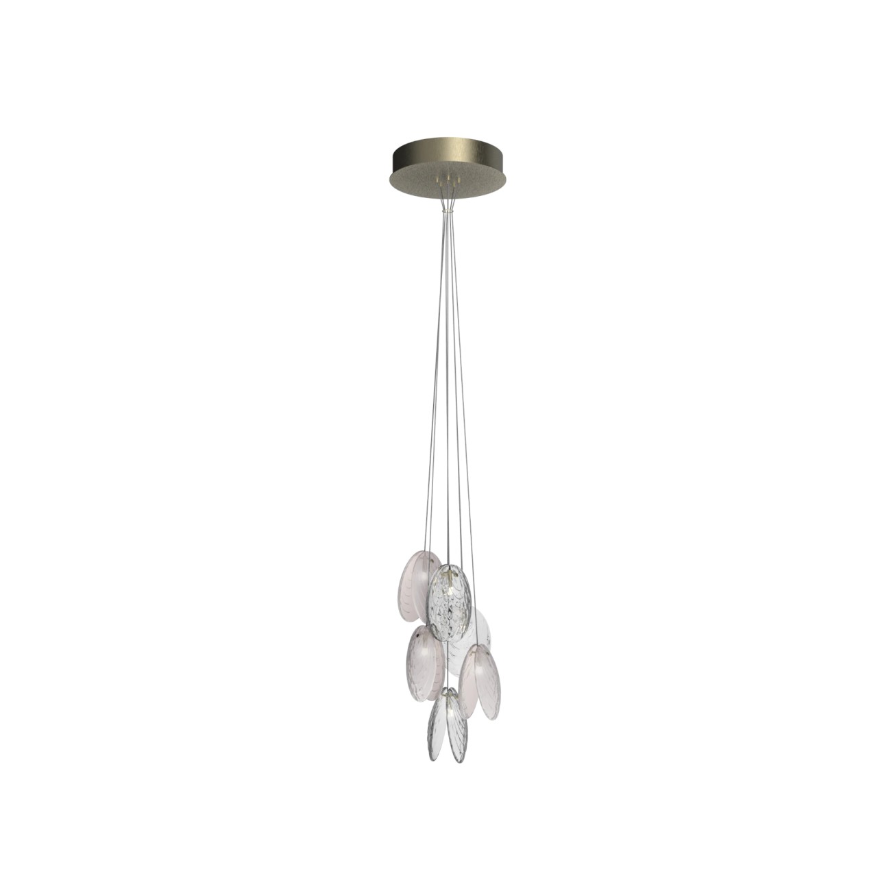 Mussels Pendant Lamp 6 Cluster Bomma