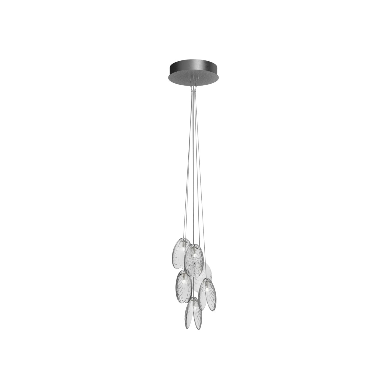 Mussels Pendant Lamp 6 Cluster Bomma