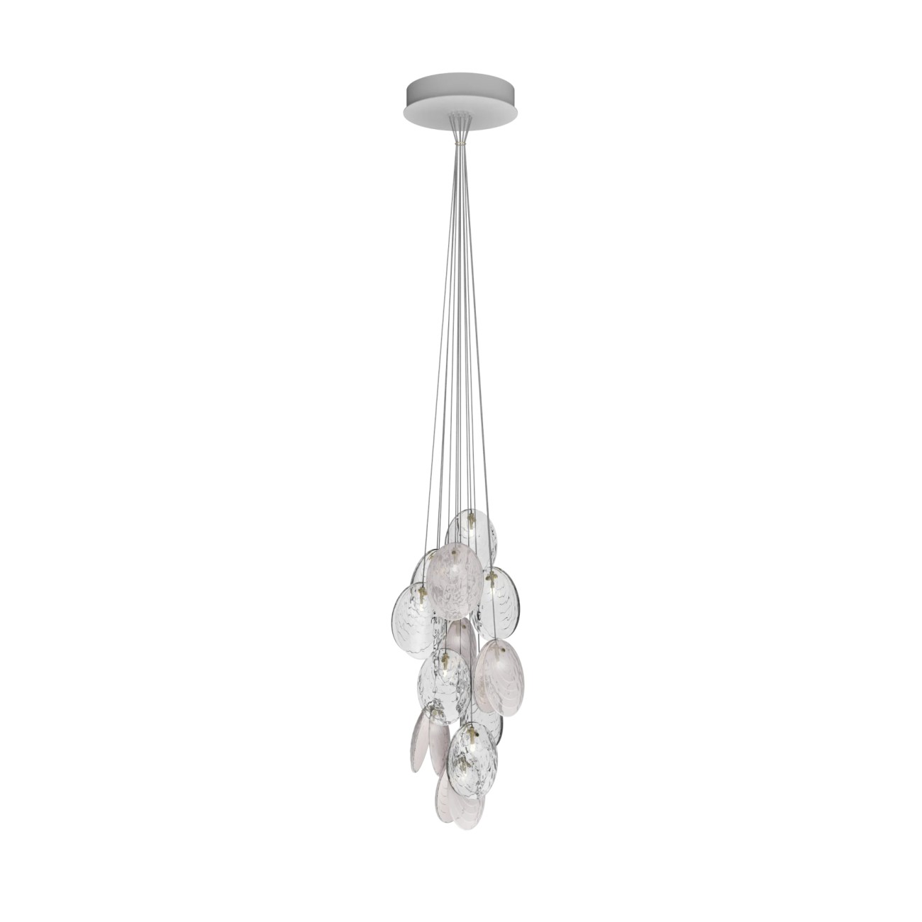 Mussels Pendant Lamp 12 Cluster Bomma