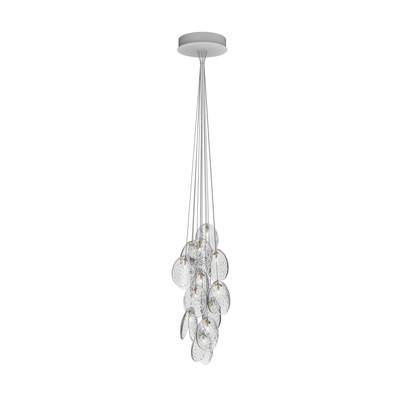 Mussels Pendant Lamp 12 Cluster Bomma