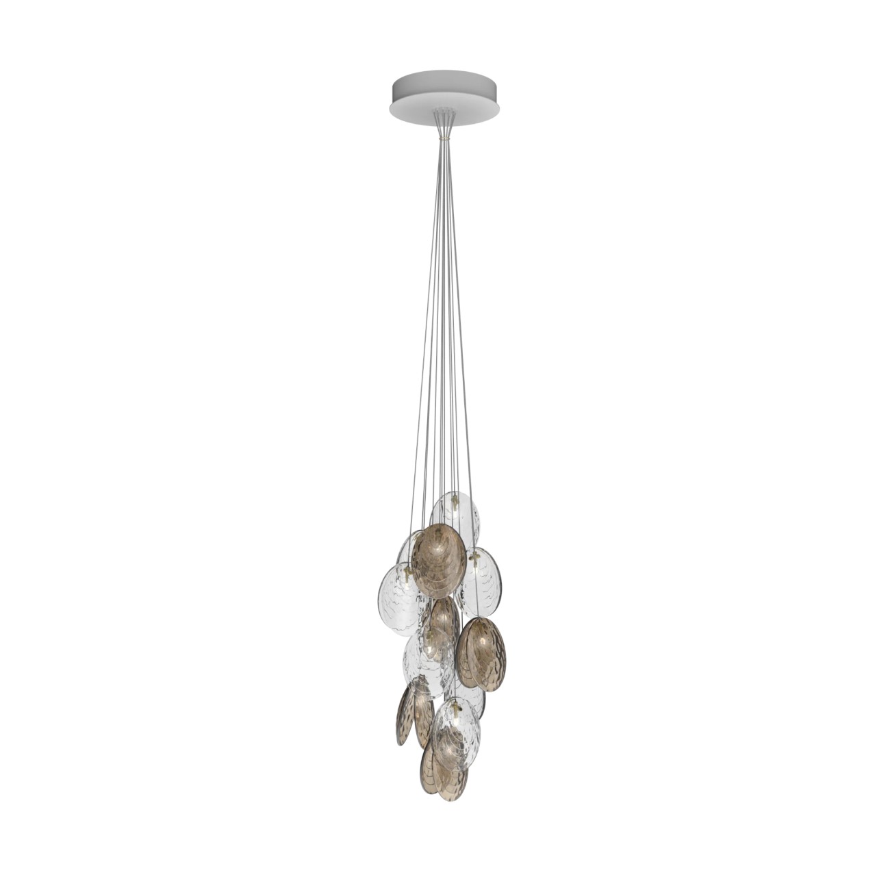 Mussels Pendant Lamp 12 Cluster Bomma