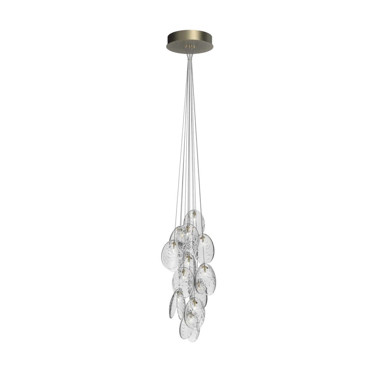 Mussels Pendant Lamp 12 Cluster Bomma