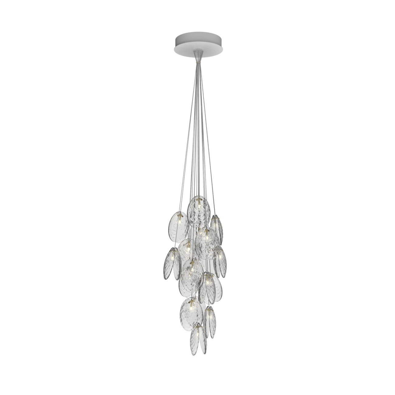 Mussels Pendant Lamp 18 Cluster Bomma