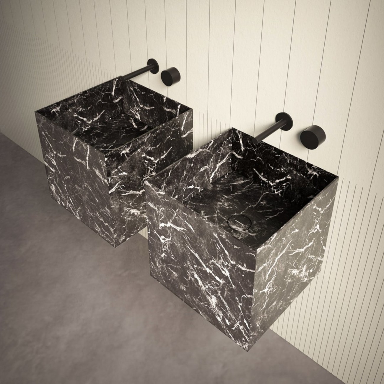 Nabatei Stone Wall-Hung Washbasin Antoniolupi