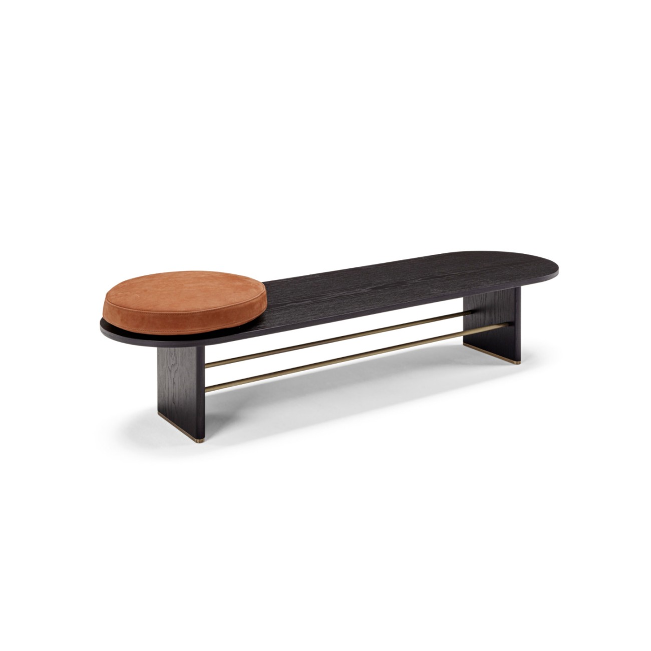 Vincent Wood Bench Conte