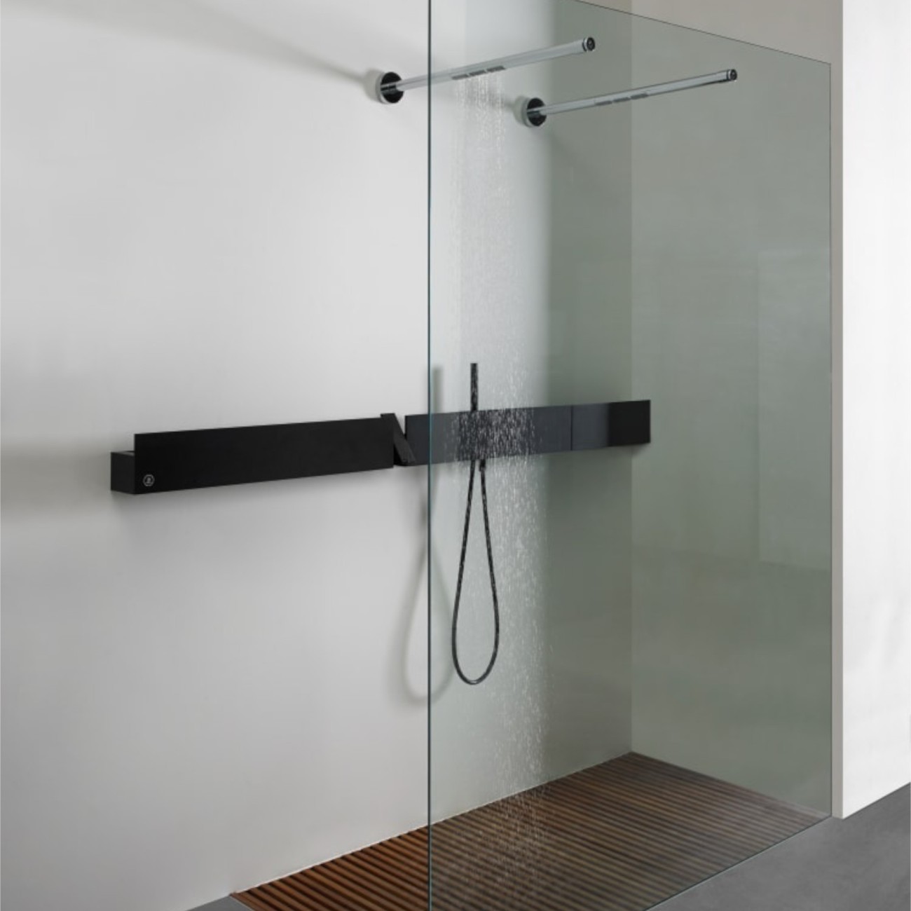 Sen wall-mounted shower mixer Agape