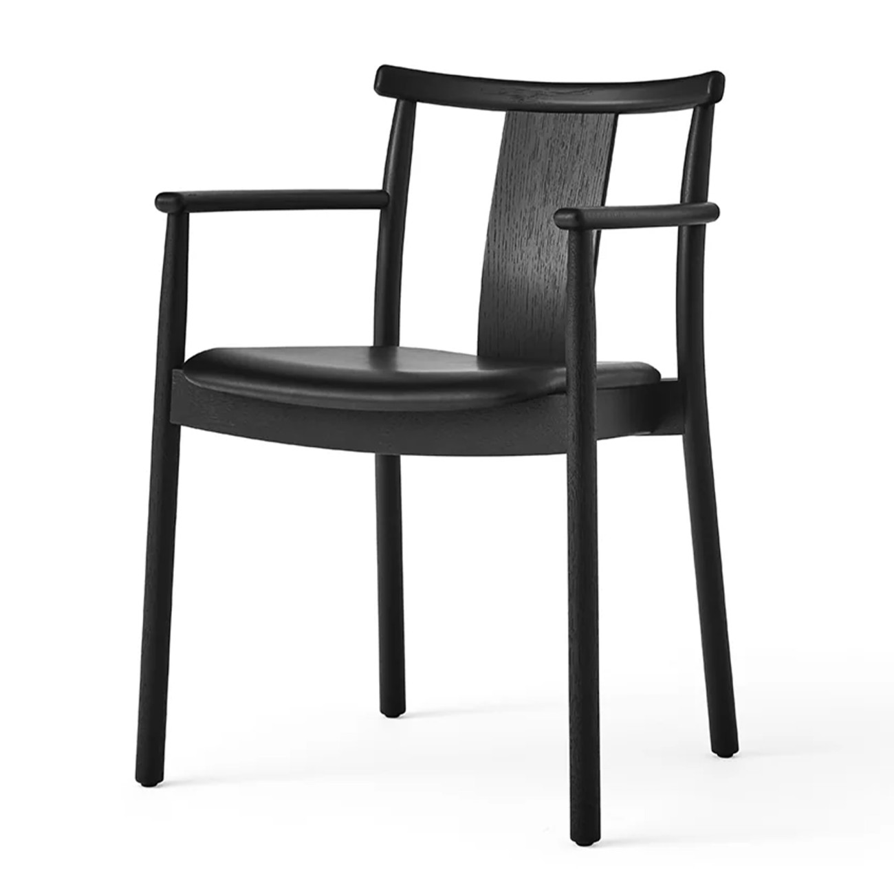 Merkur Dining Chair Upholstered with Armrest Audo Copenhagen