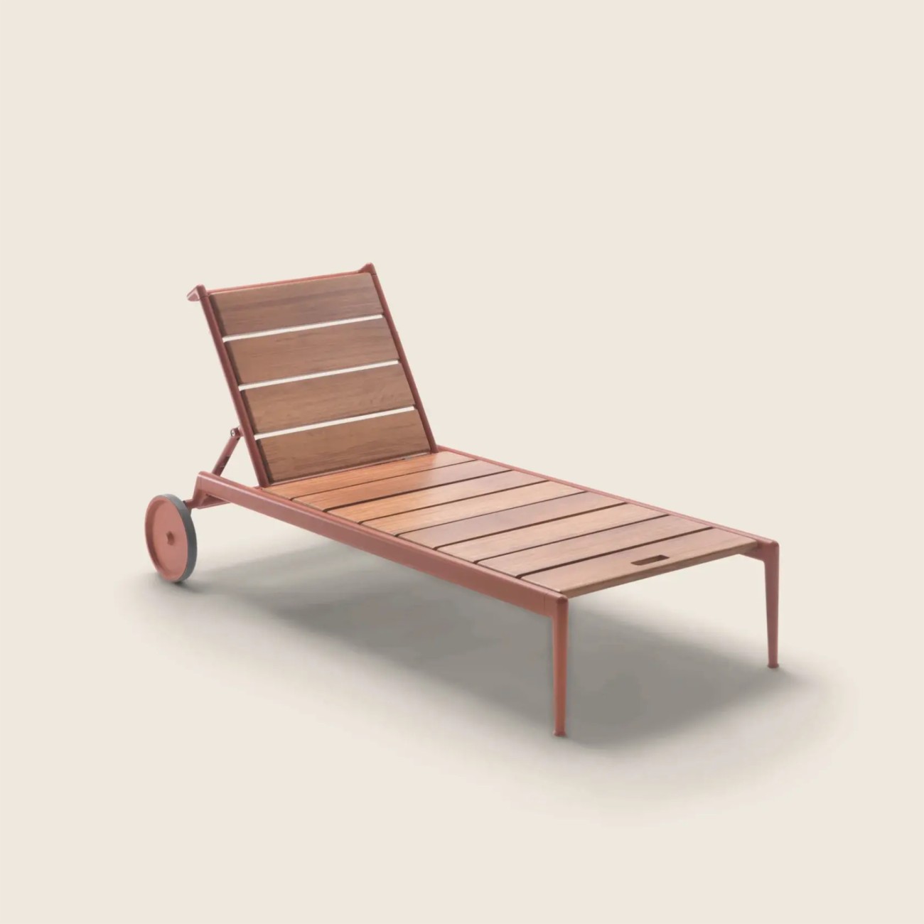 Atlante Wood Outdoor Daybed Flexform