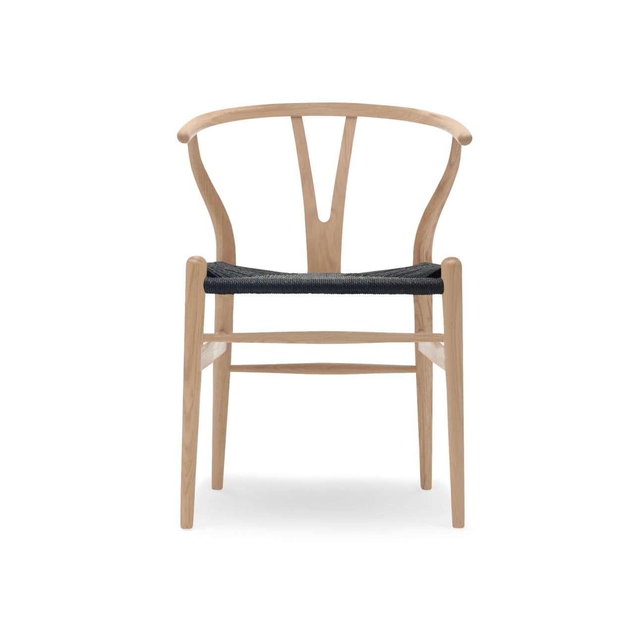 Wishbone Chair CH24 Oak White Oil Carl Hansen & Son