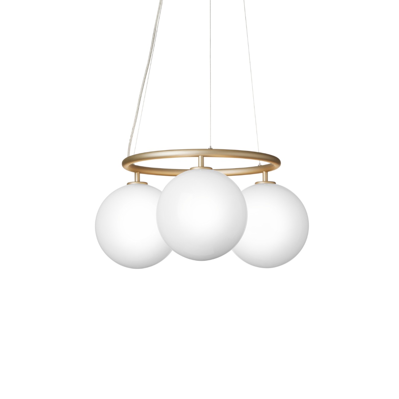 Miira 3 Circular Chandelier Lamp Nuura