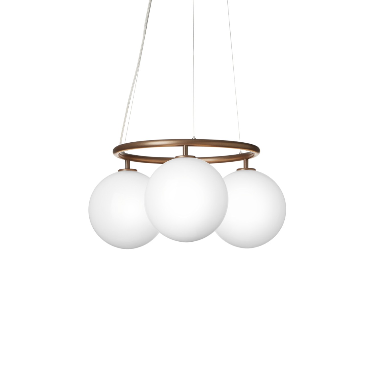 Miira 3 Circular Chandelier Lamp Nuura