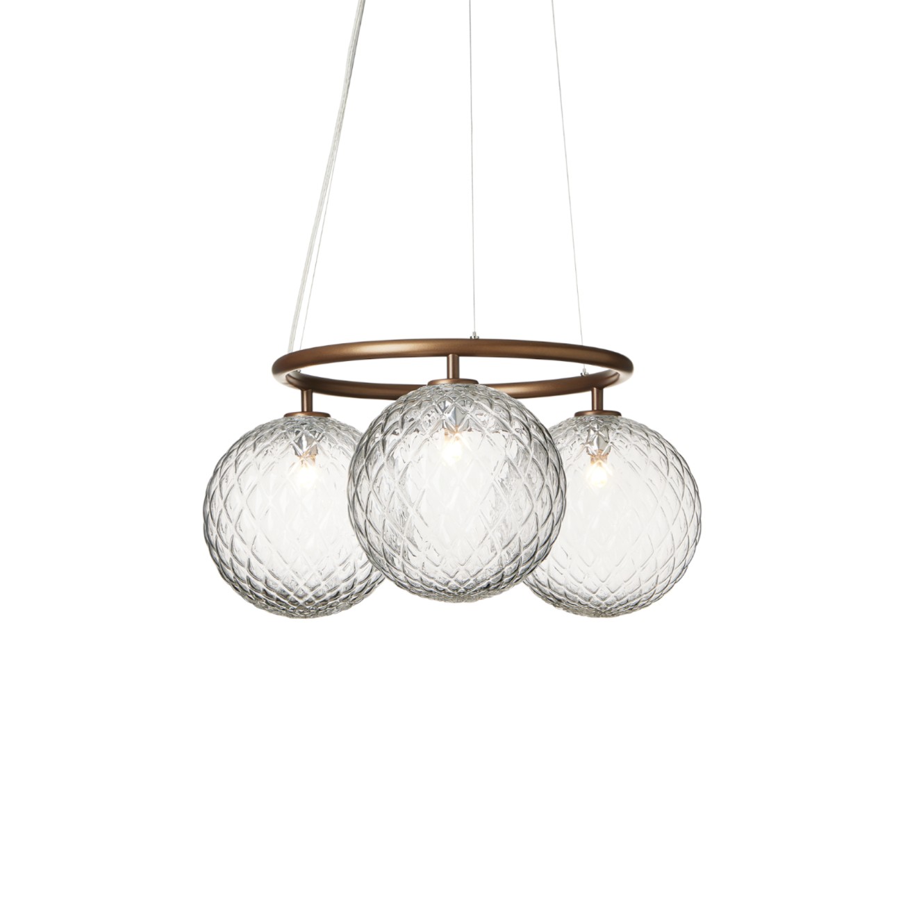 Miira 3 Circular Chandelier Lamp Nuura