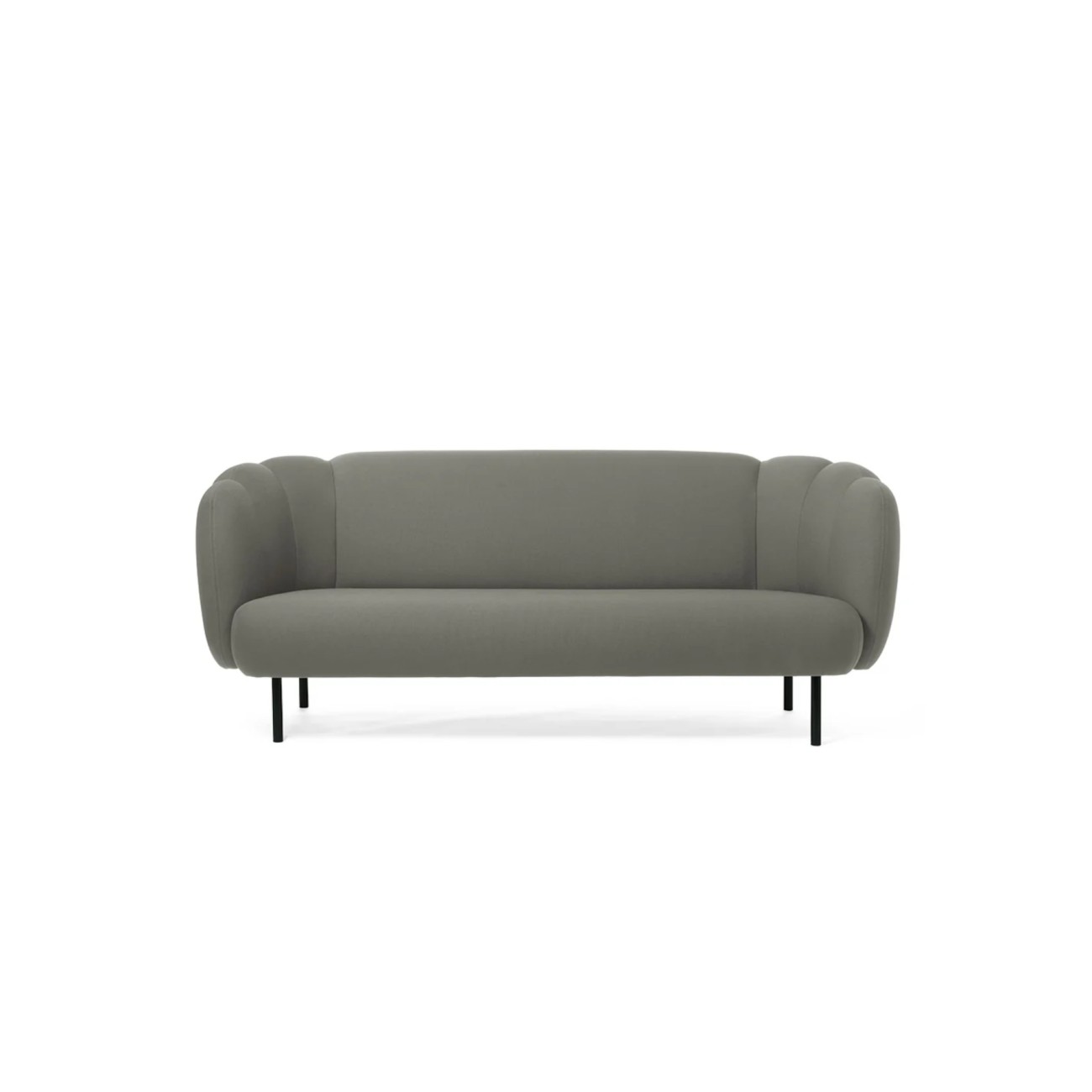 Cape 3 Seater Sofa with Stitches Warm Nordic