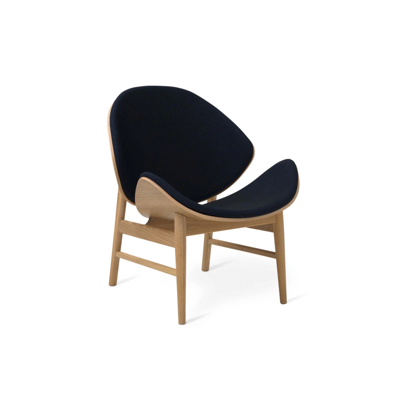 The Orange Lounge Chair Seat and Back Upholstery Warm Nordic