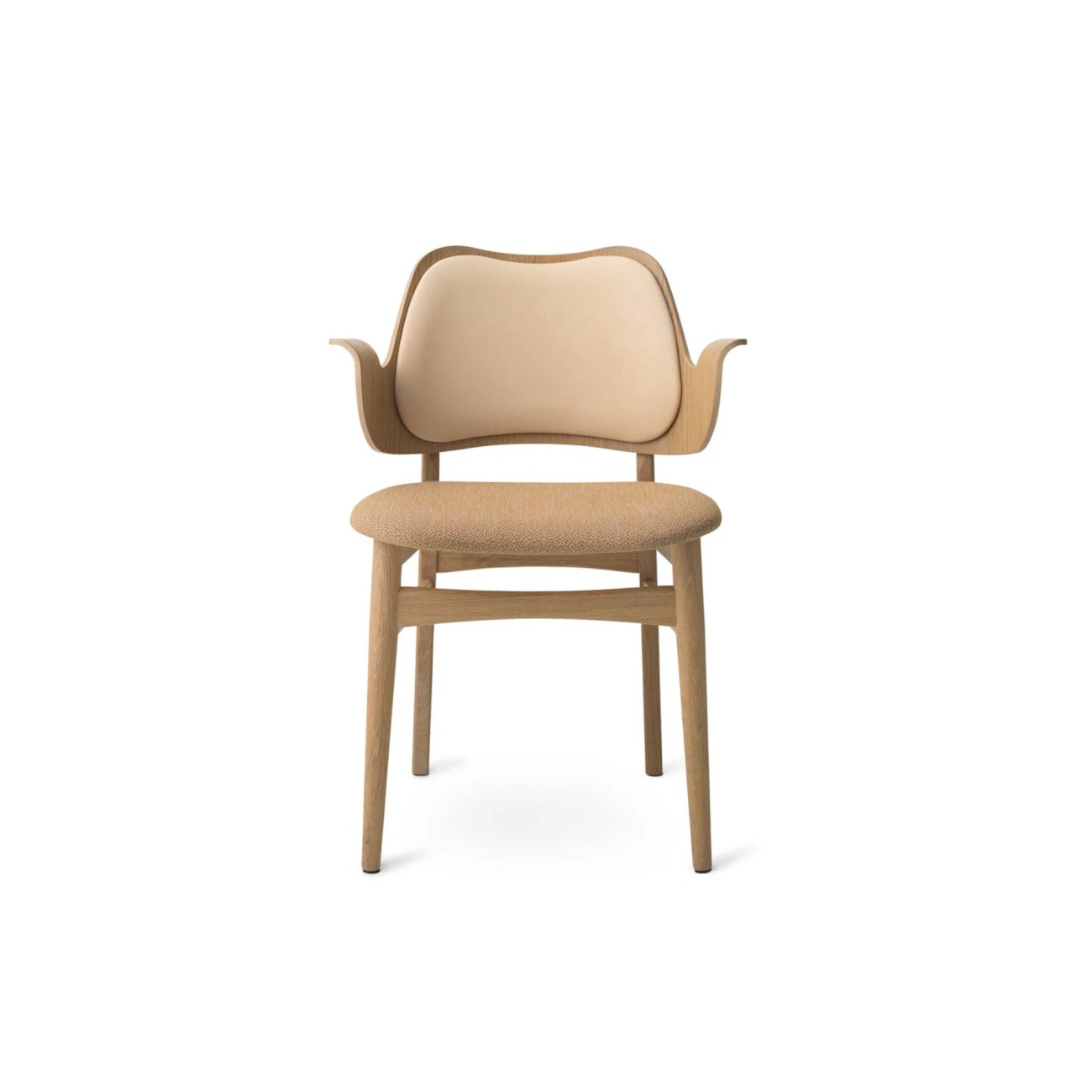 Gesture Chair Seat and Back Upholstery Warm Nordic