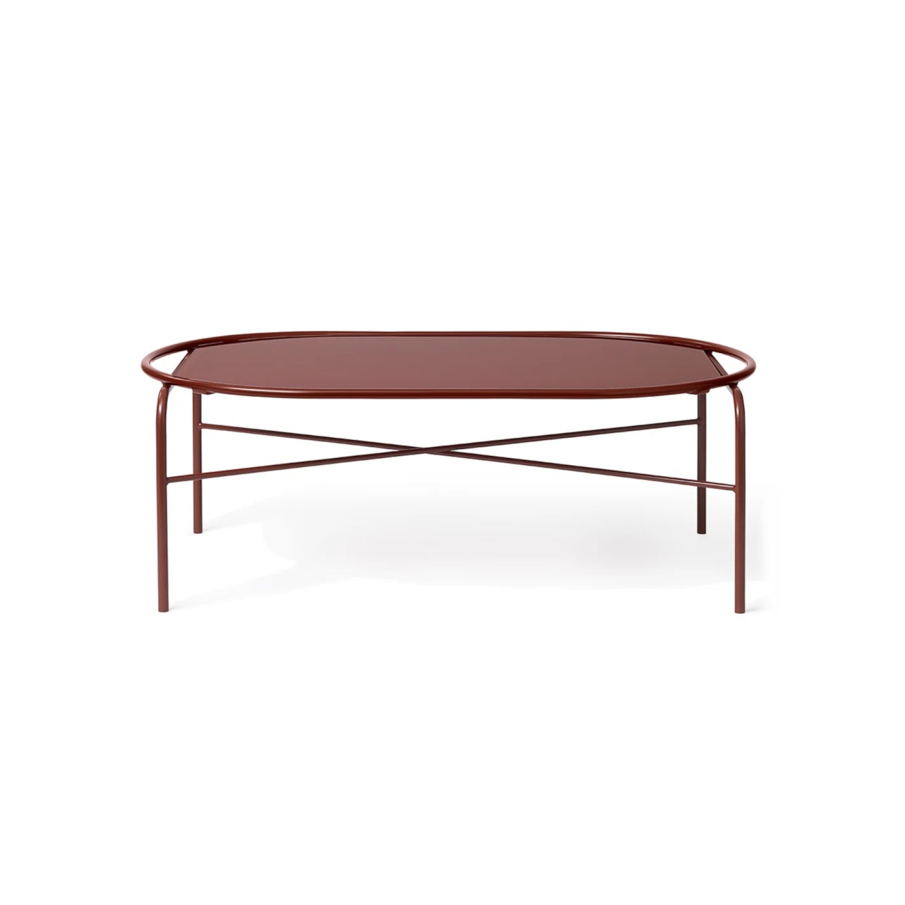 Secant Oval Coffee Table Warm Nordic