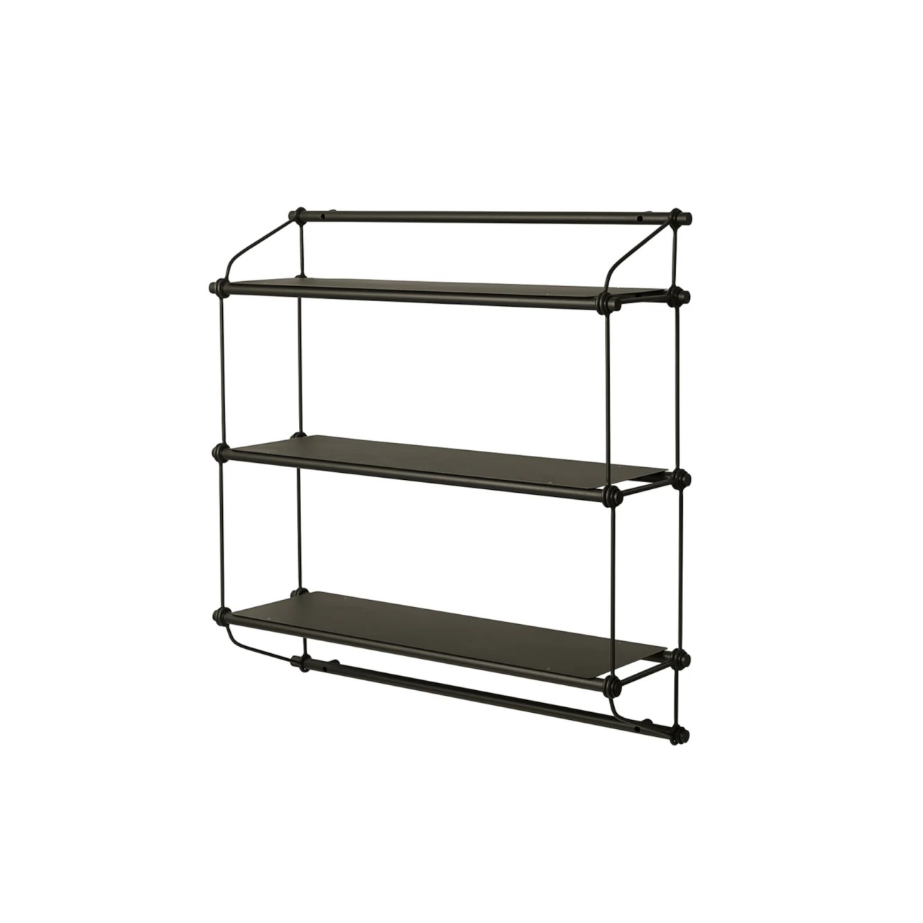 Parade Three Shelves Bookcase Warm Nordic