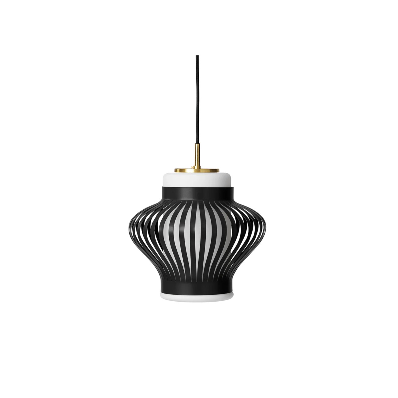 Opal Lamella Pendant Lamp Warm Nordic