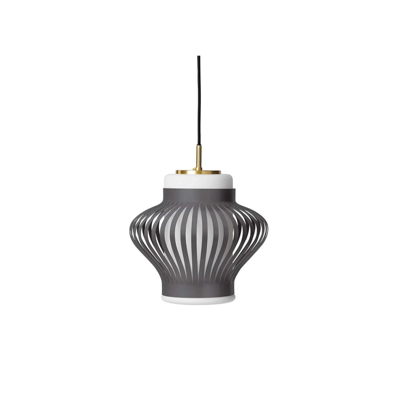 Opal Lamella Pendant Lamp Warm Nordic