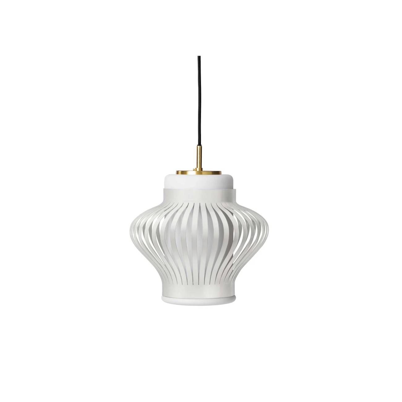 Opal Lamella Pendant Lamp Warm Nordic