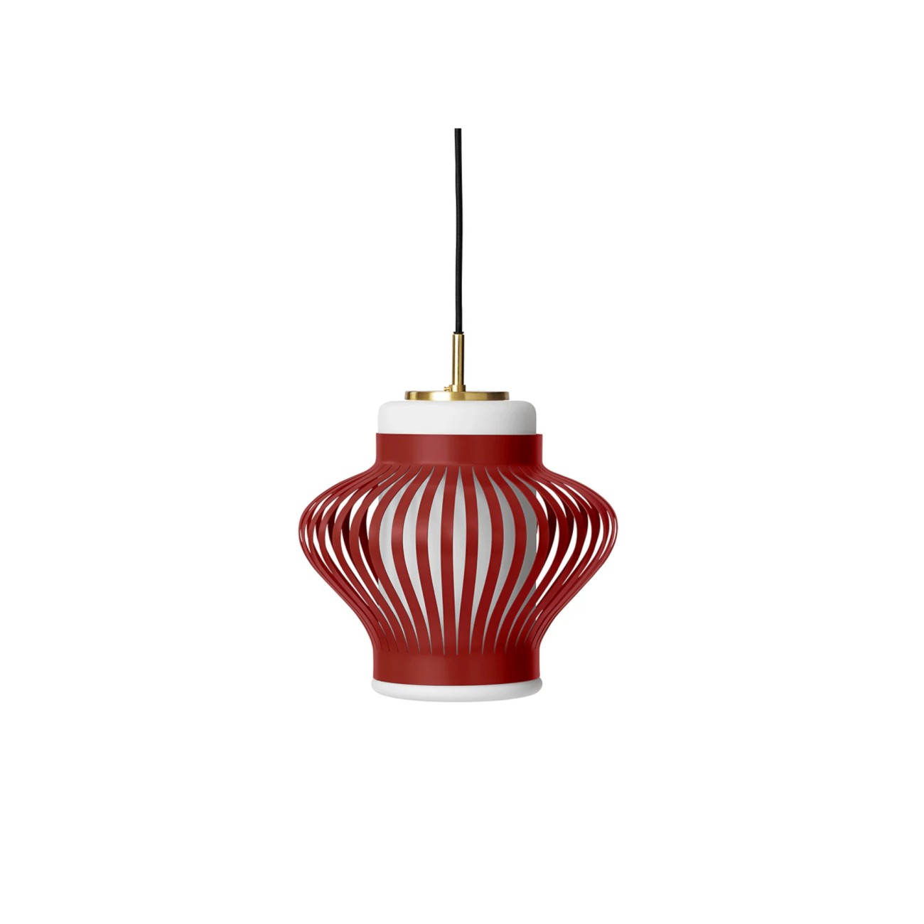 Opal Lamella Pendant Lamp Warm Nordic