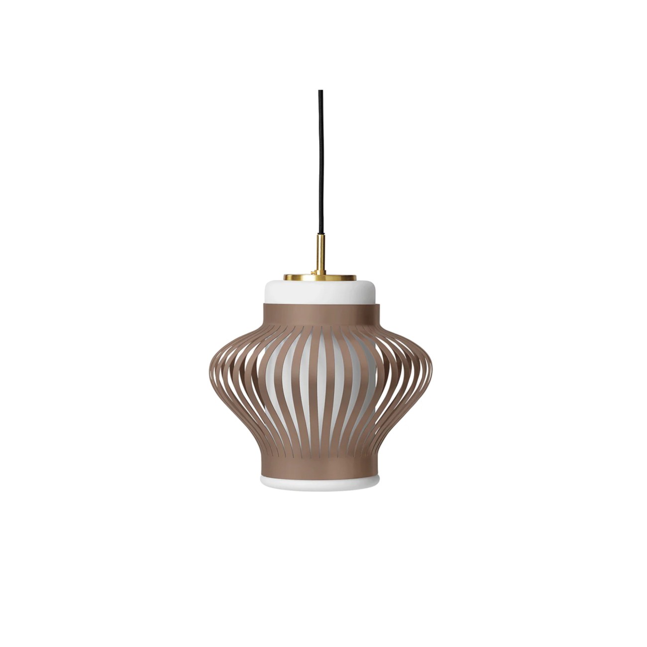 Opal Lamella Pendant Lamp Warm Nordic