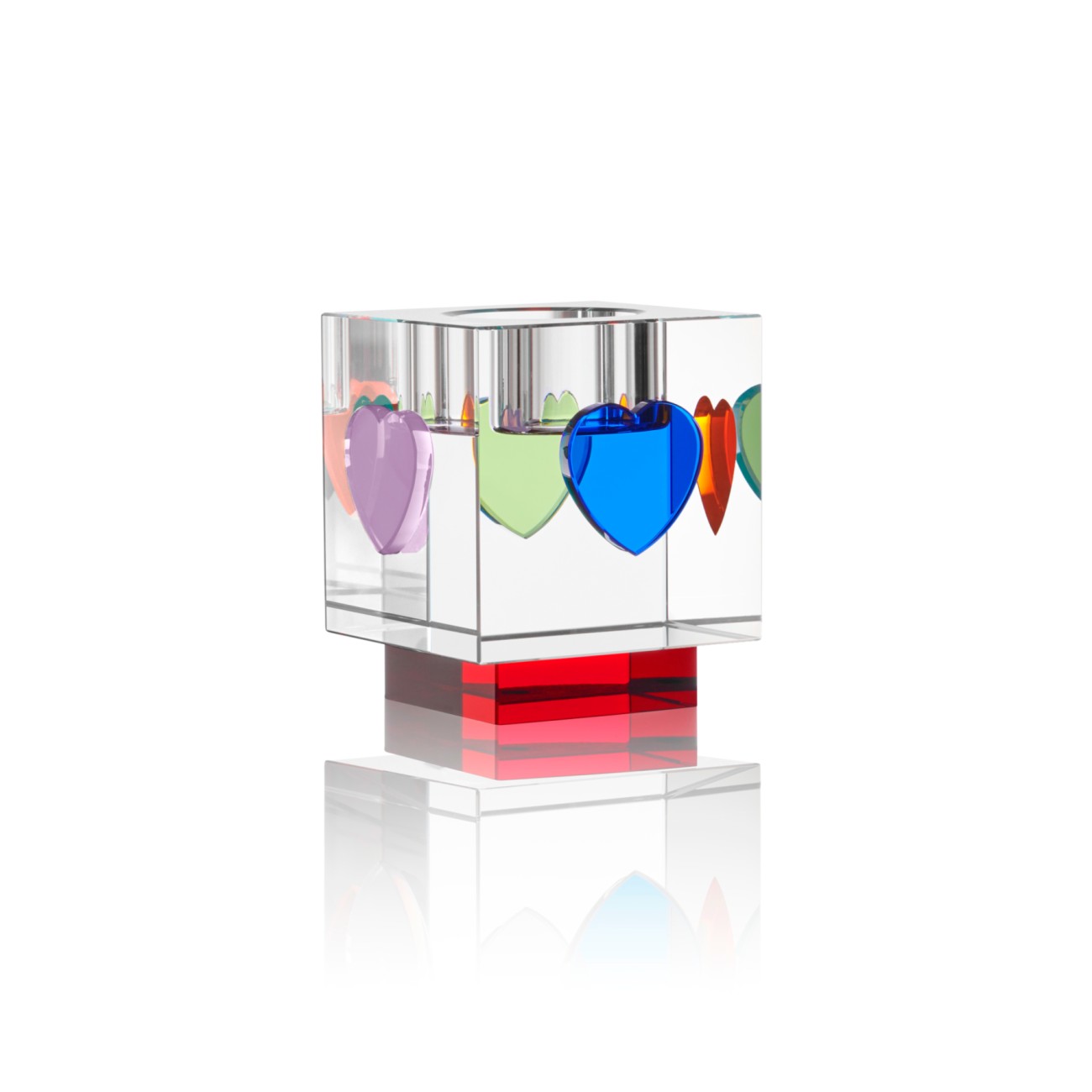 Lea Heart Tealight Holder Reflections Copenhagen