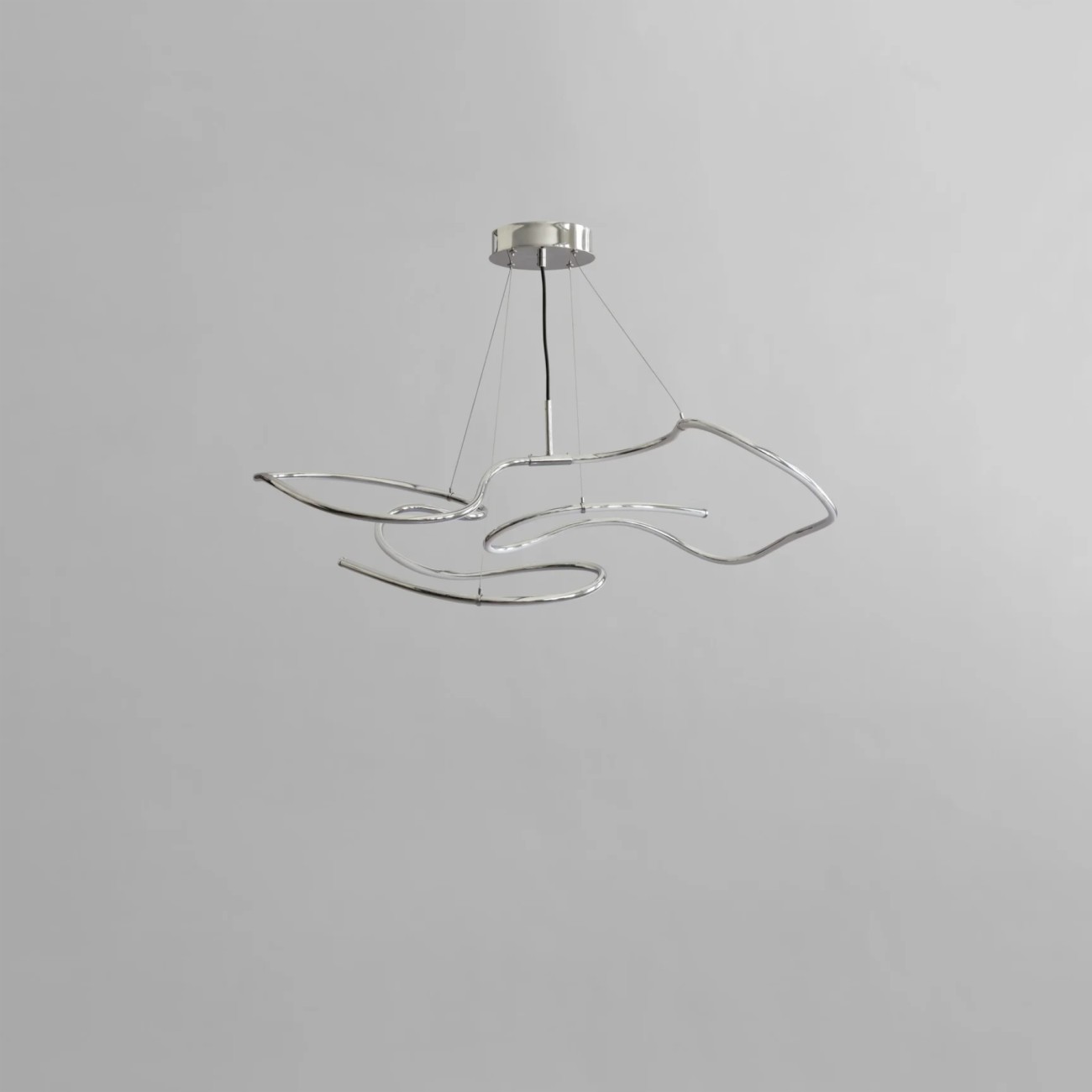 Ghost Chandelier Chrome Mini 101 Copenhagen