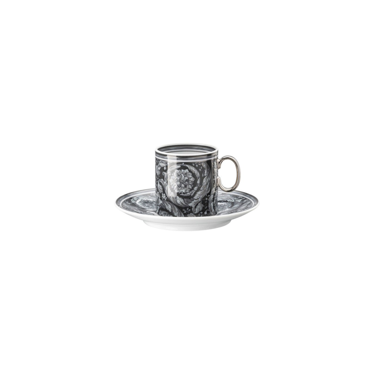 Barocco Espresso Cup and Saucer Versace Rosenthal