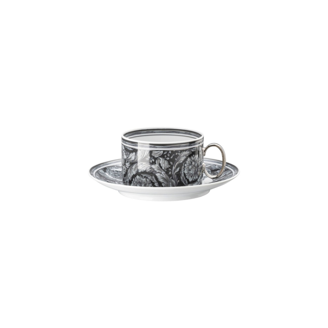 Barocco Tea Cup and Saucer Versace Rosenthal