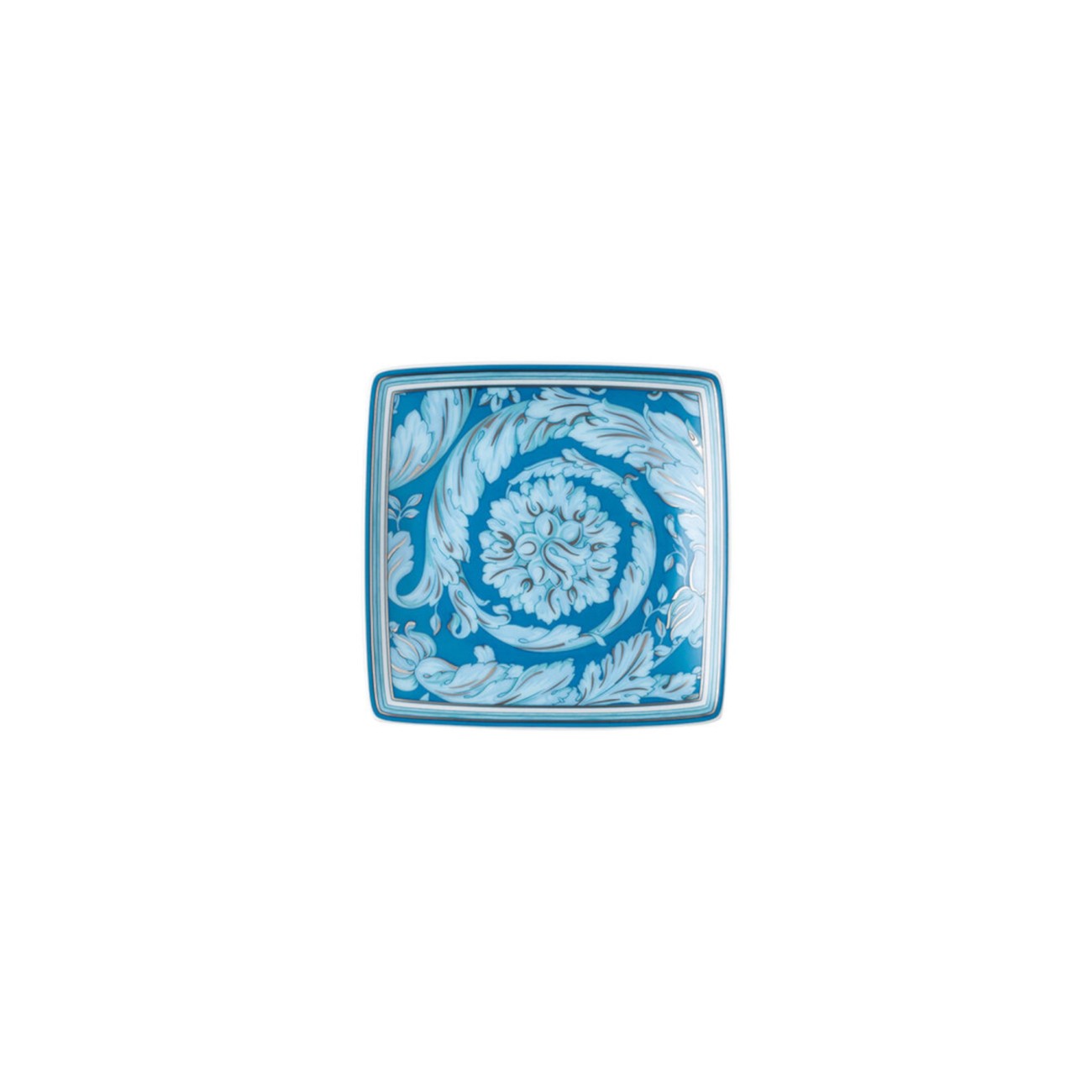 Barocco Small Square Bowl Versace Rosenthal