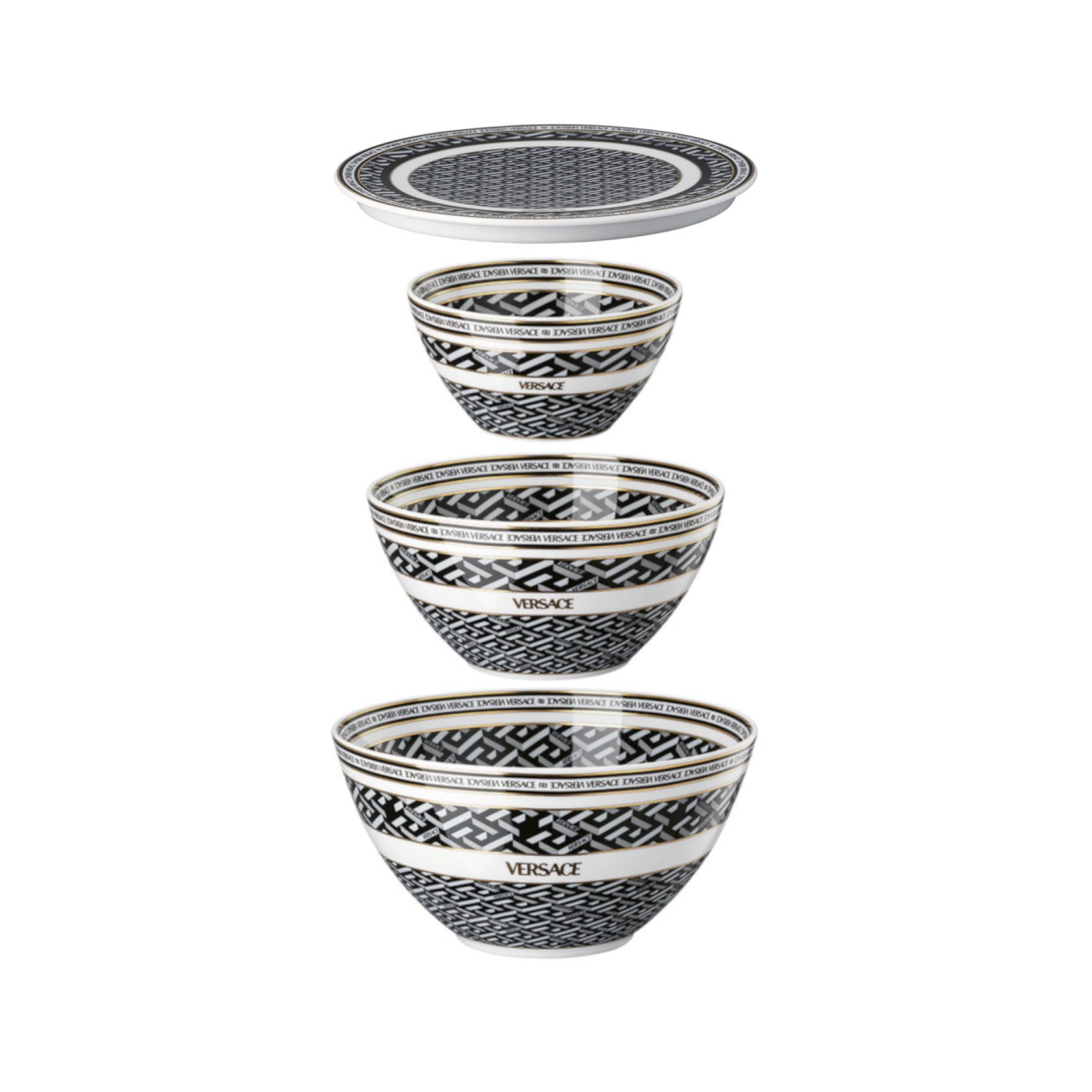 La Greca Signature Bowl Set Versace Rosenthal