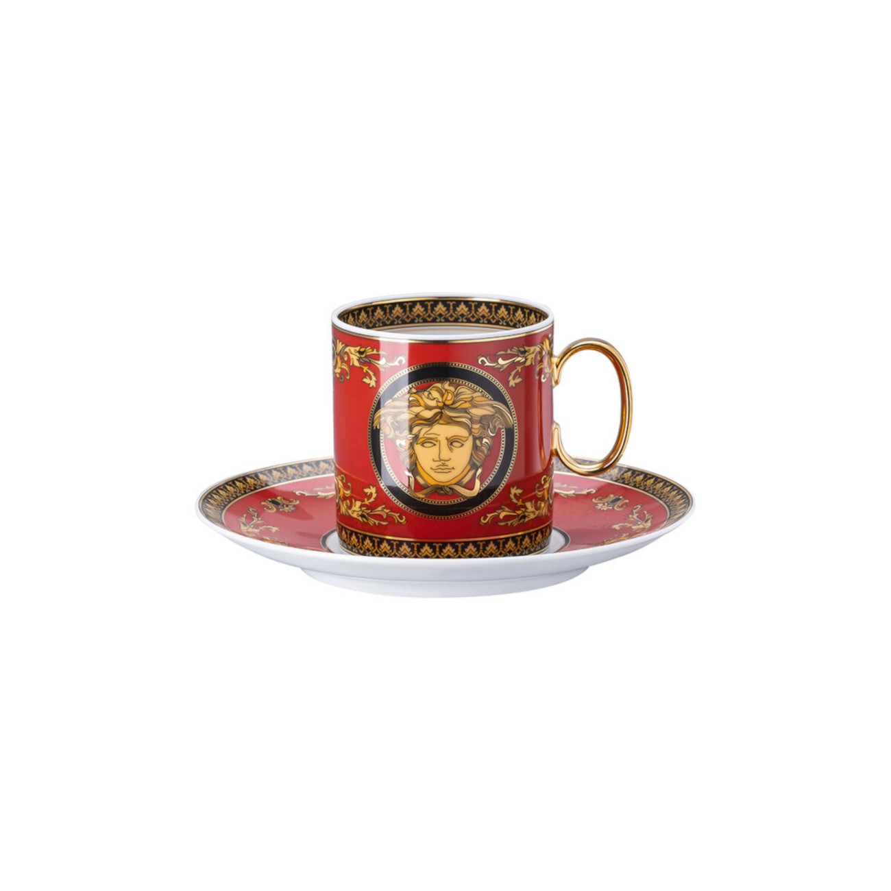 Medusa Coffee Cup and Saucer Versace Rosenthal