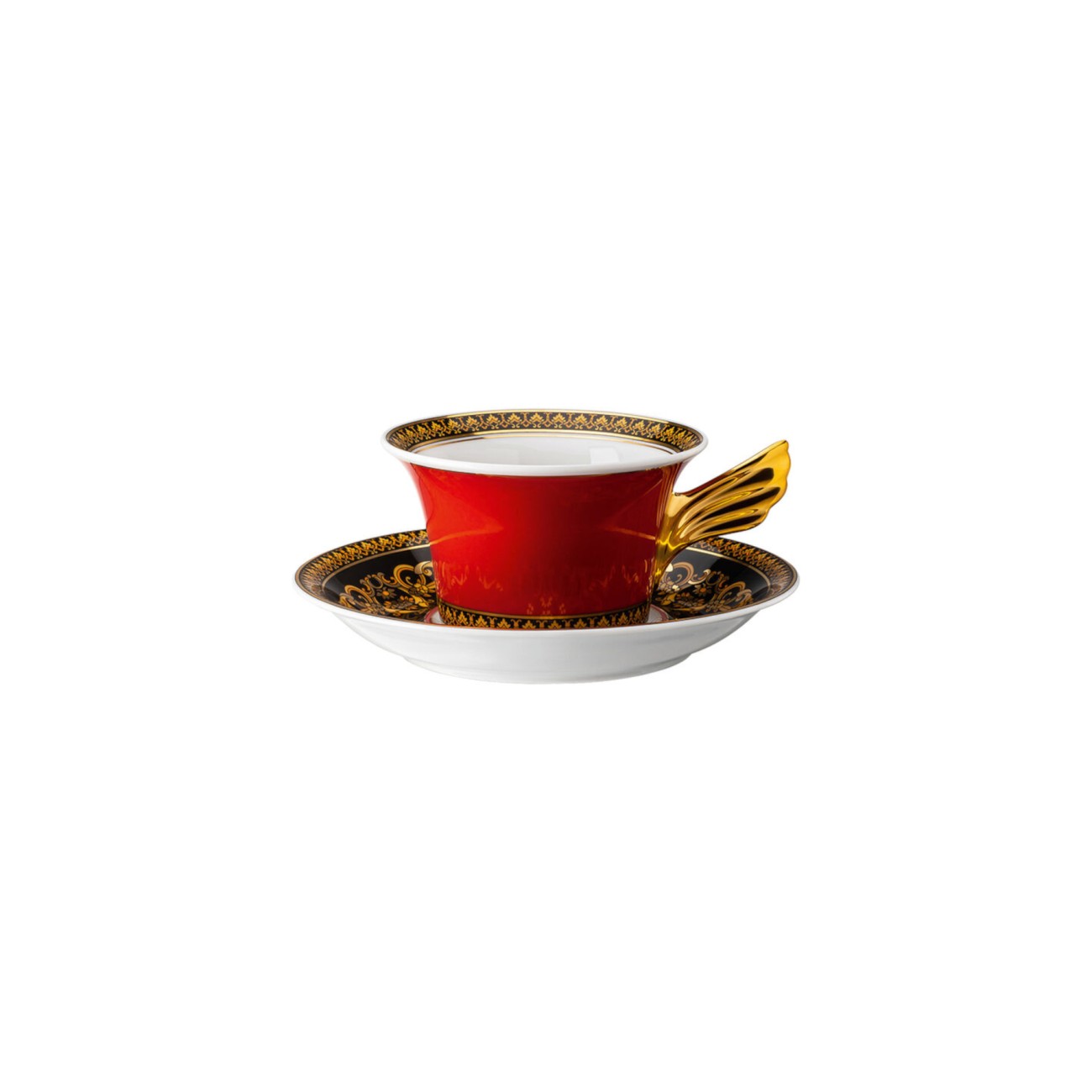 Medusa Ikarus Tea Cup and Saucer Versace Rosenthal