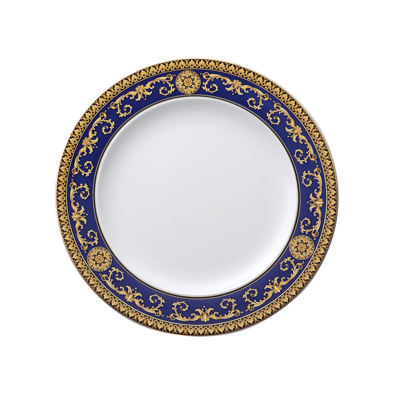 Medusa Ikarus Blue Dinner Plate Versace Rosenthal