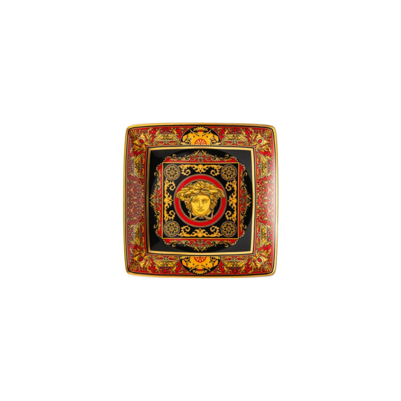 Medusa Ikarus Small Square Bowl Versace Rosenthal