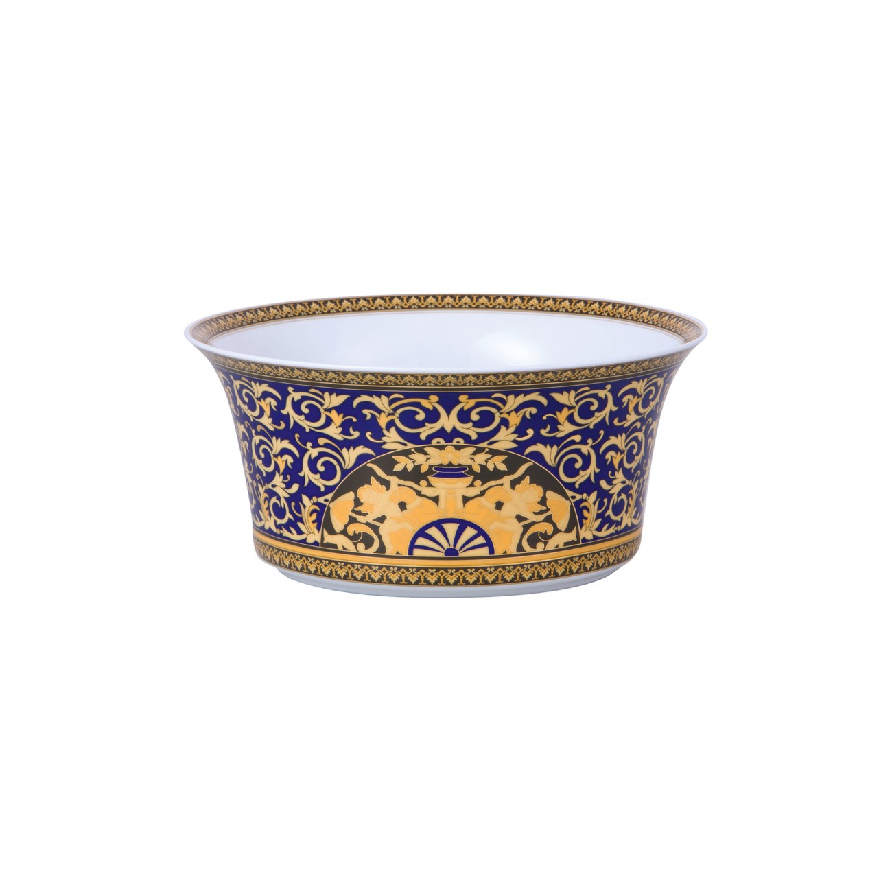 Medusa Ikarus Blue Vegetable Bowl Versace Rosenthal