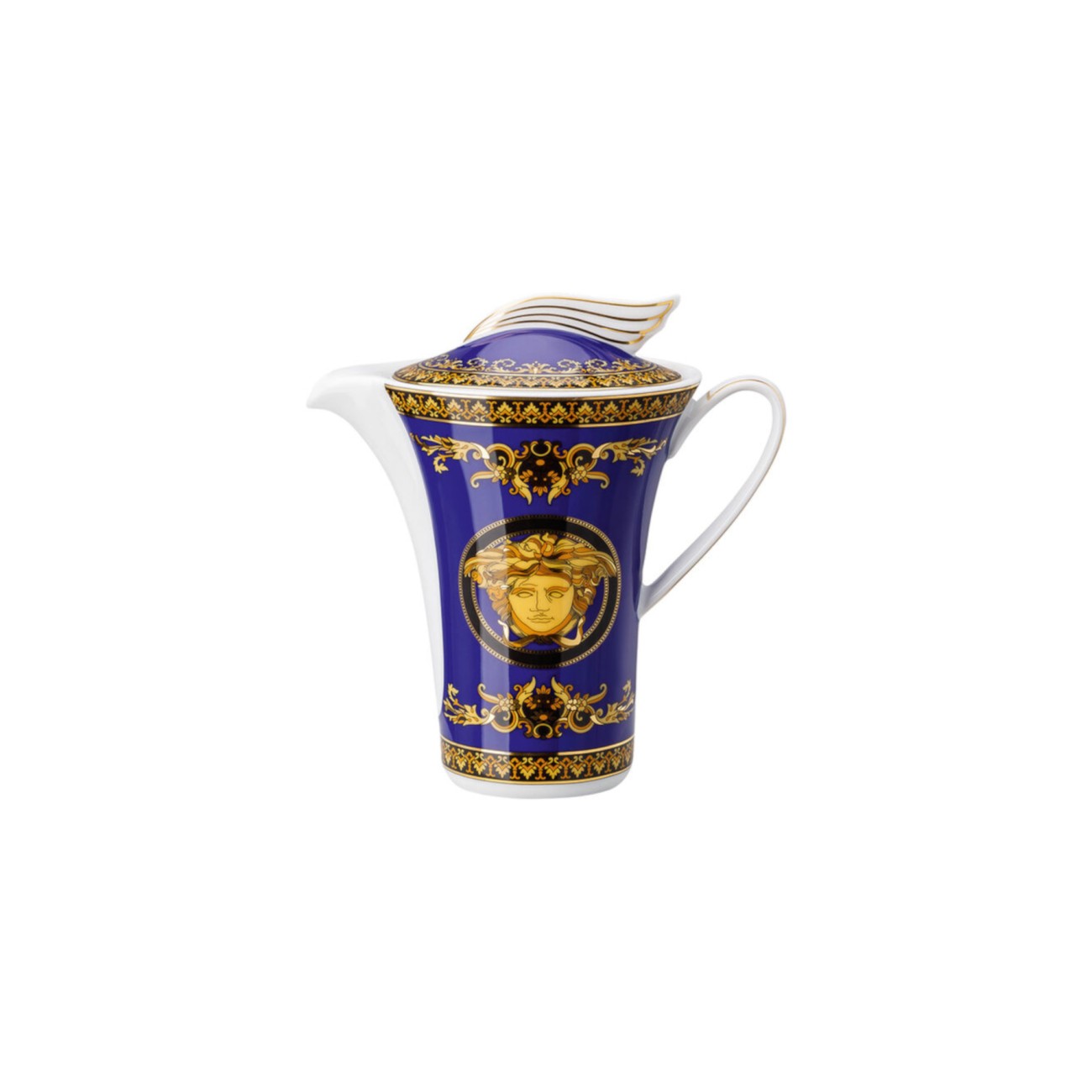 Medusa Ikarus Blue Creamer Versace Rosenthal