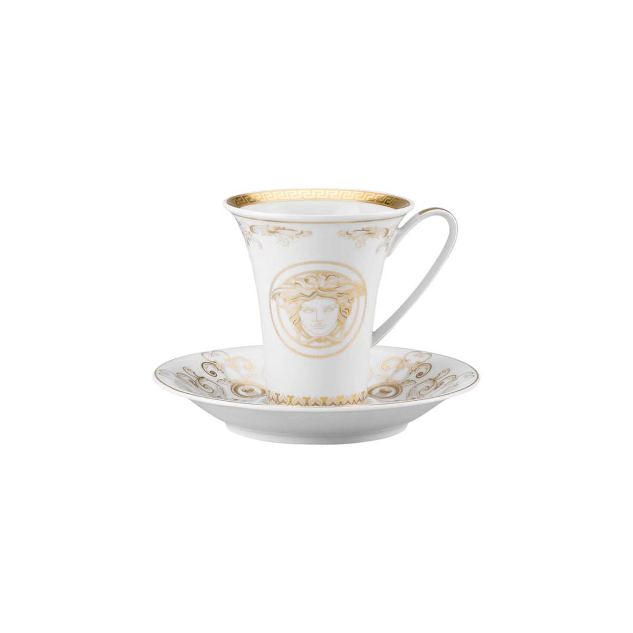 Medusa Gala Coffee Cup and Saucer Versace Rosenthal