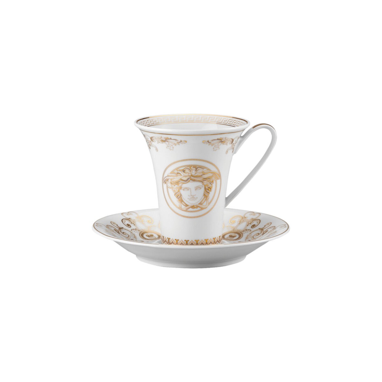 Medusa Gala Coffee Cup and Saucer Versace Rosenthal