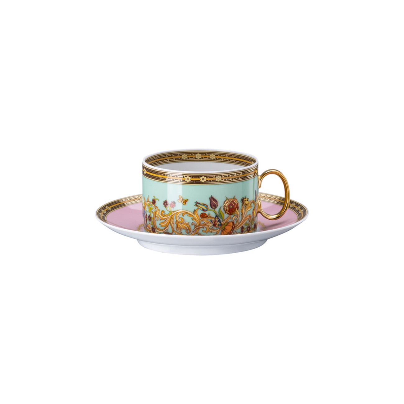 Le Jardin de Versace Tea Cup and Saucer Versace Rosenthal