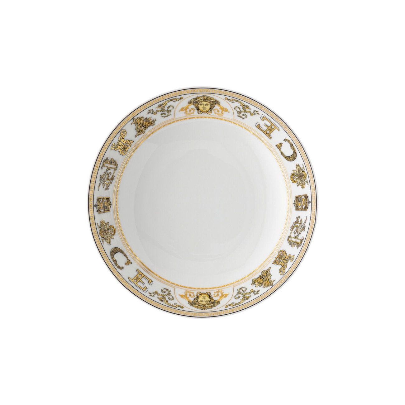 Virtus Gala Plate Deep Versace Rosenthal