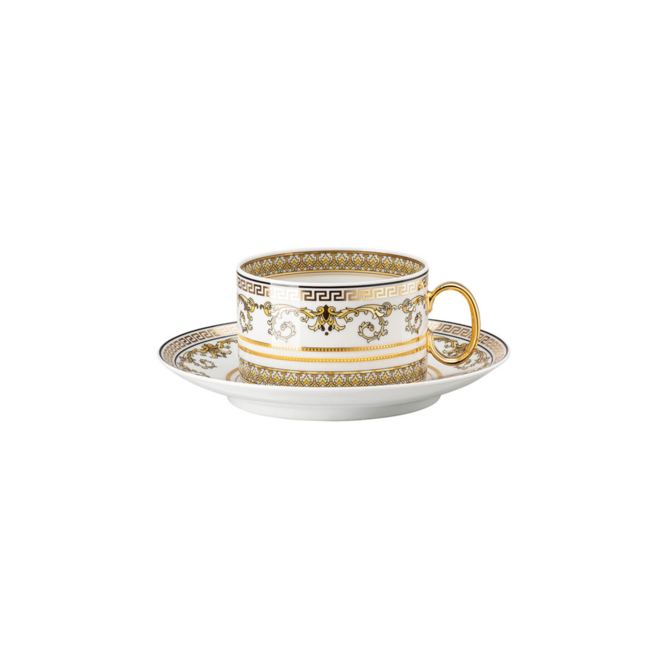 Virtus Gala Tea Cup and Saucer Versace Rosenthal