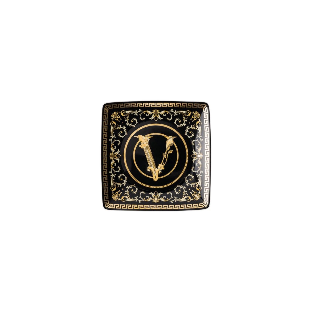 Virtus Gala Small Square Bowl Versace Rosenthal