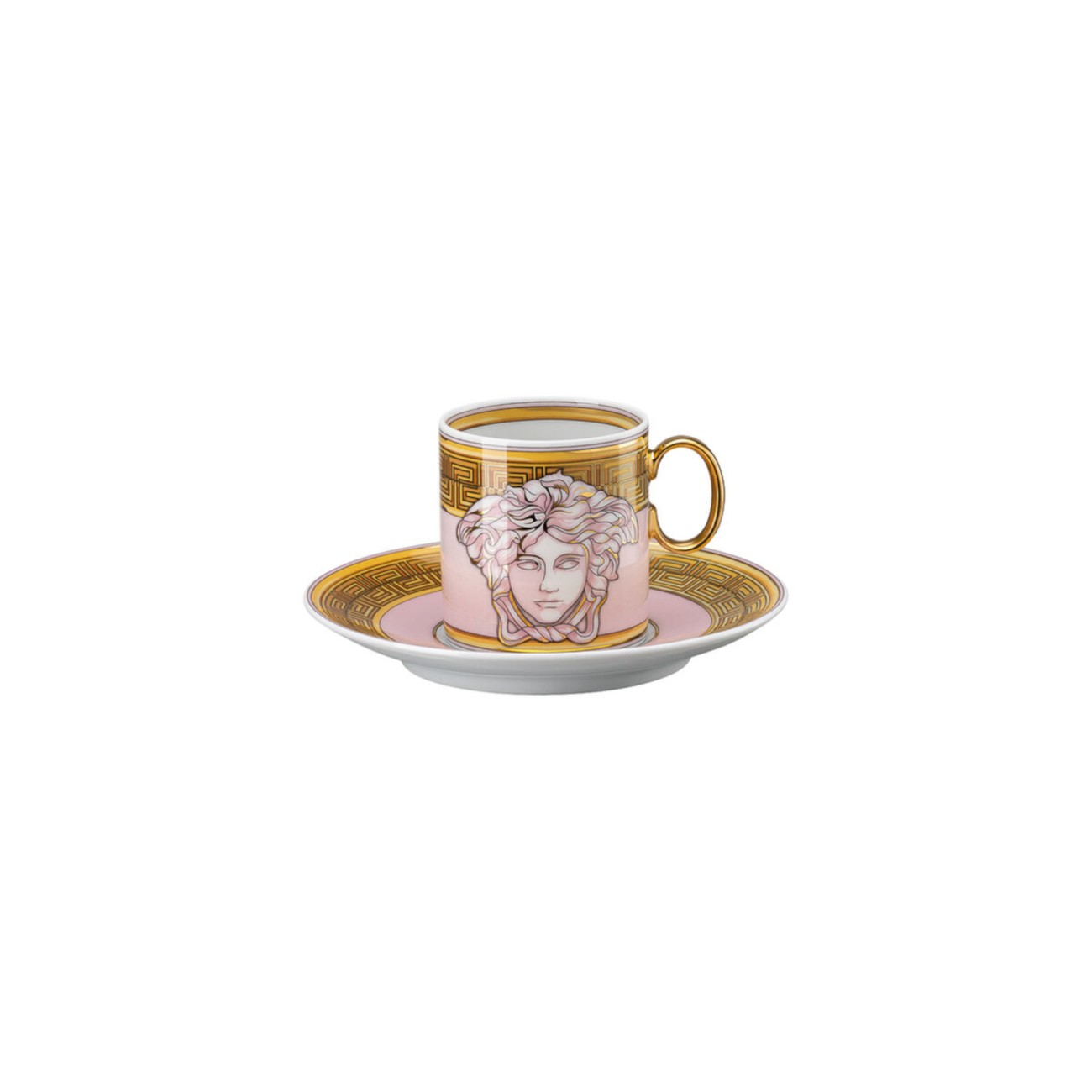 Medusa Amplified Espresso Cup and Saucer Versace Rosenthal