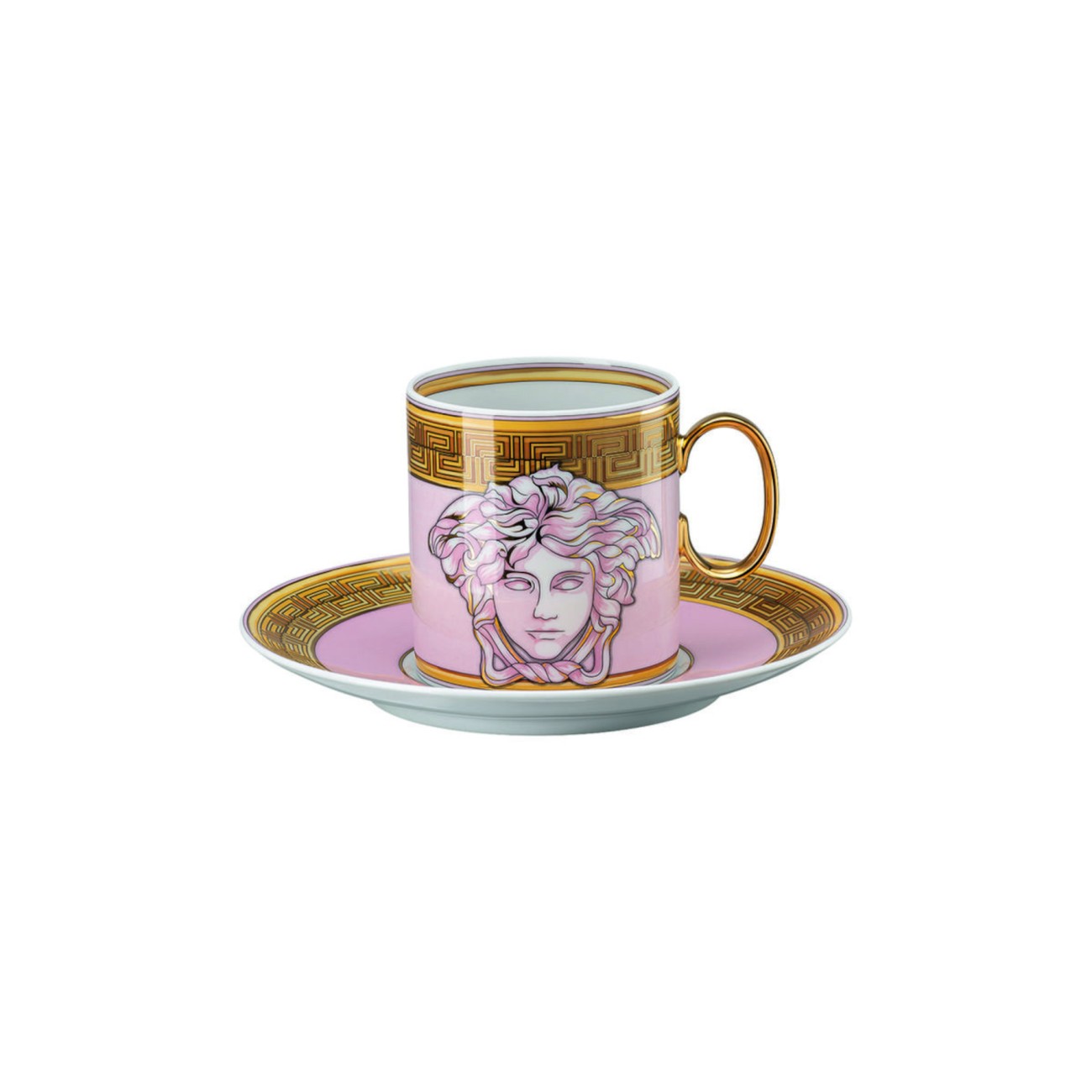 Medusa Amplified Coffee Cup and Saucer Versace Rosenthal