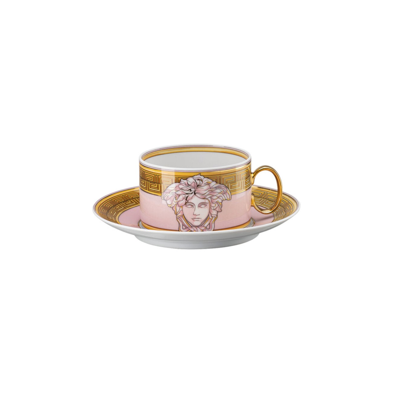 Medusa Amplified Tea Cup and Saucer Versace Rosenthal